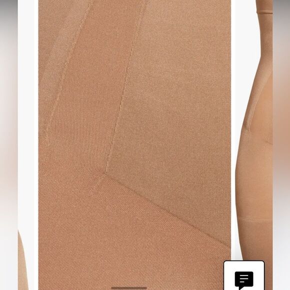 Spanx OnCore High Waist Mid-Thigh Shorts Caf Au Lait S Nwot never worn - Picture 6 of 13